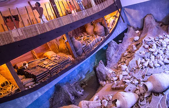 موزه باستان شناسي زير زميني