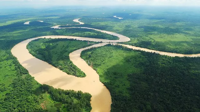 رودخانه‌ی کیناباتانگان (Kinabatangan River)